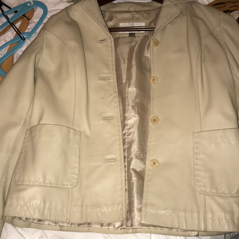 Leather jacket